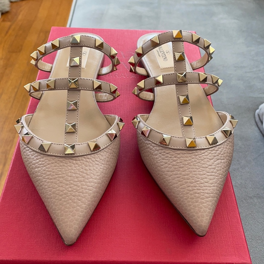 Valentino studded flats